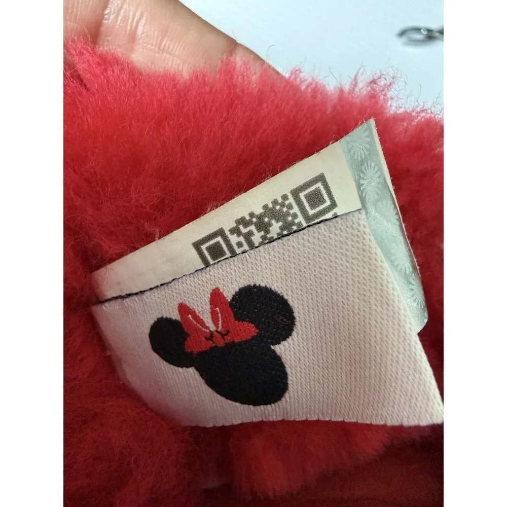 UGG Disney Minnie Mouse Boots Youth 3 Red Polka Dot Bow Cozy Girls Shoes